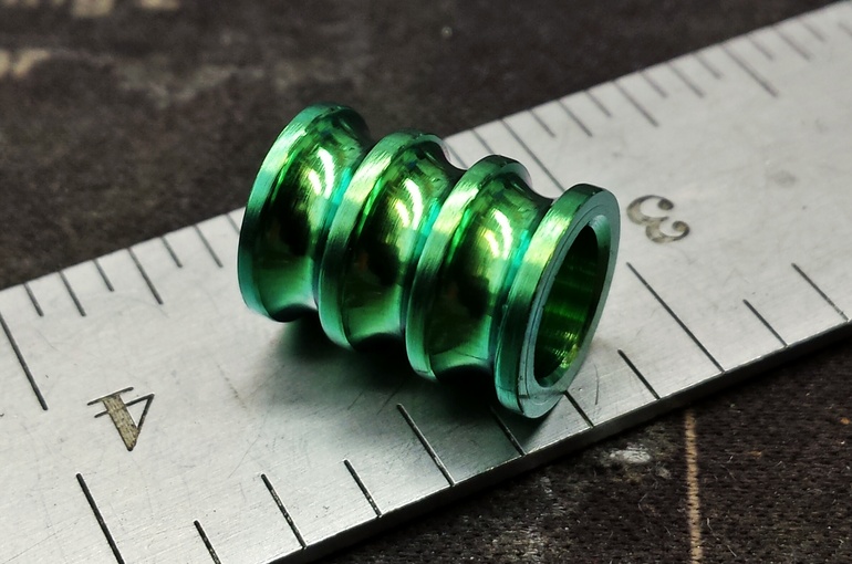 Titanium R3 Lanyard Bead image